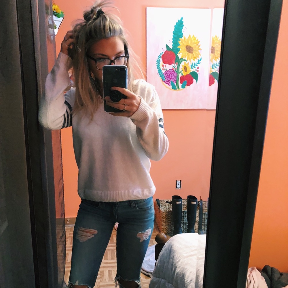 Hooded Varsity Sweater